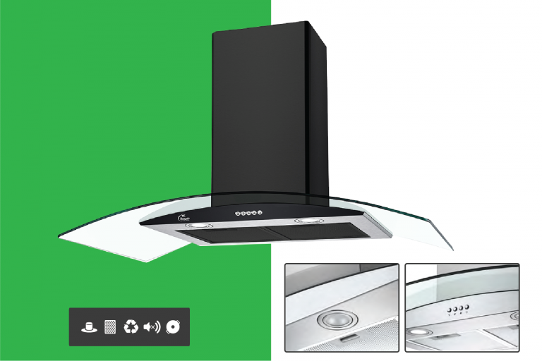 Máy hút khử mùi TOM 3159 B