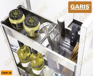 Giá dao, thìa đũa, gia vị, chai lọ đa năng, inox tấm, dùng cho cánh kéo