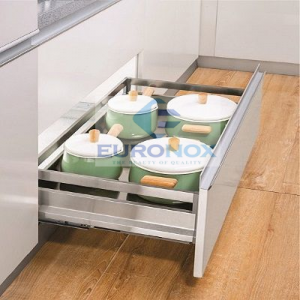 Gía Xoong Nồi Inox Đáy Đặc Gắn Cánh EURONOX EU1.60M