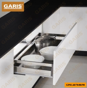 Giá xoong nồi, inox tấm, dùng cho cánh kéo 