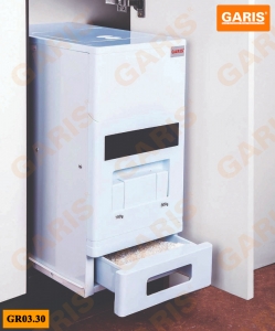 Thùng gạo 15kg, dùng cho cánh mở, lấy gạo mặt trước – GR03.30