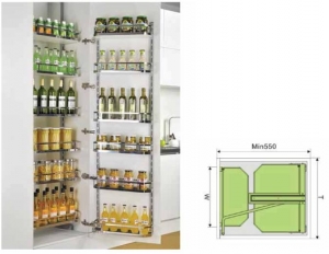 Tủ Kho Nan Dẹt Cách Mở 4 Tầng (6 tầng)  EURONOXEU2-445
